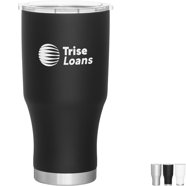 Summit Insulated Tumbler w/ Powder Coated Finish, 28 oz.