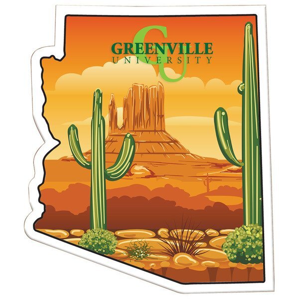Arizona State Shaped Magnet