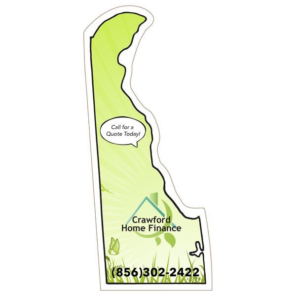 Delaware State Shaped Magnet