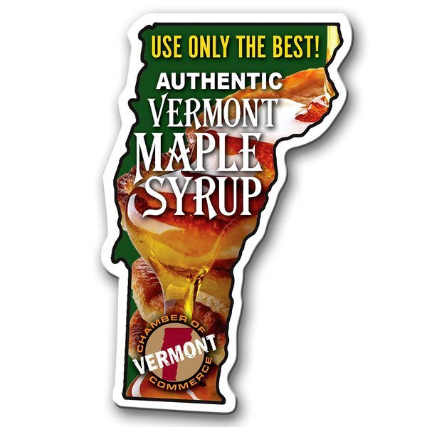 Vermont State Shaped Magnet