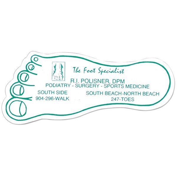 Foot Shaped Magnet