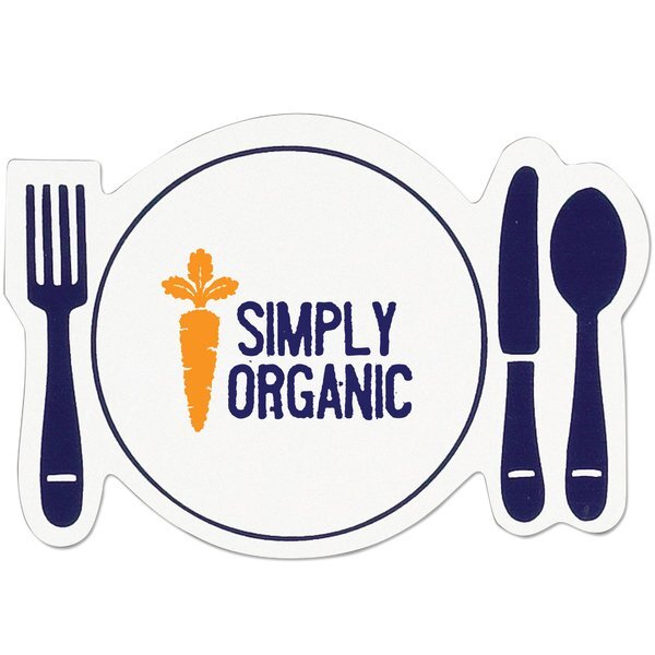 Dinner Place Setting Shaped Magnet
