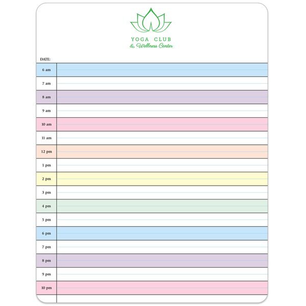Day Planner Memo Board w/ Magnet, 8-1/2" x 11"