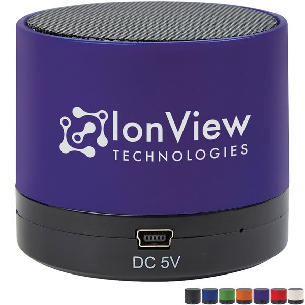Wireless Bluetooth® Mini Cylinder Speaker