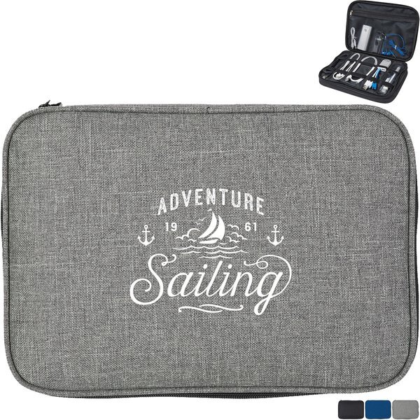 Electronics Organizer Polyester Travel Case