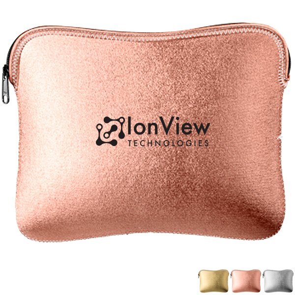 Kappotto Metallic iPad® Neoprene Zippered Sleeve