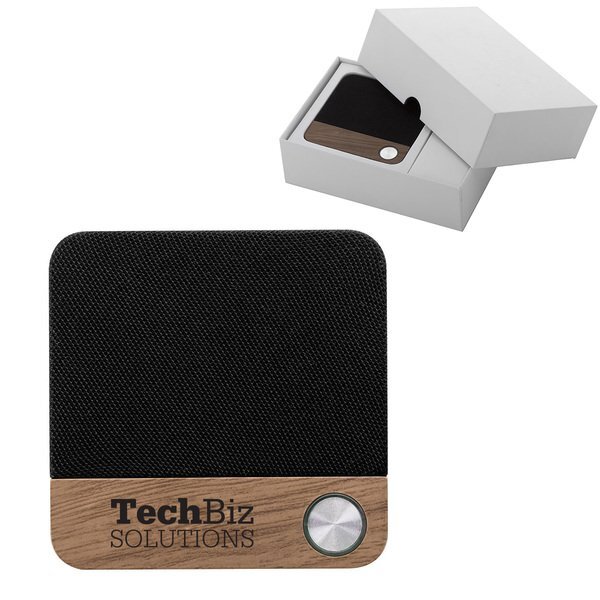 Wood Accented Bluetooth Speaker