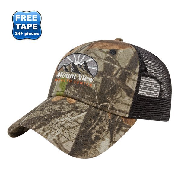 Next G2™ Camo Constructed Cap with Black Mesh Back