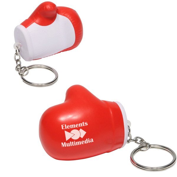 Boxing Glove Stress Reliever Key Chain