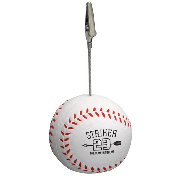 Baseball Stress Reliever Memo Holder