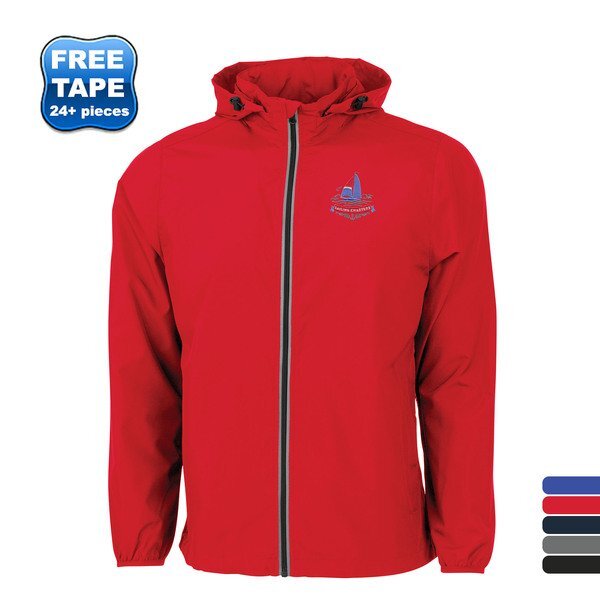 Charles River® Pack-N-Go Unisex Full Zip Reflective Jacket