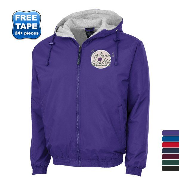 Charles River® Performer Unisex Rain Jacket with Sweatshirt Fleece Lining