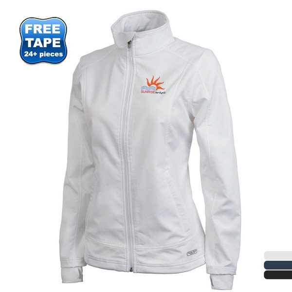 Charles River® Axis Ladies' Single Layer Soft Shell Jacket