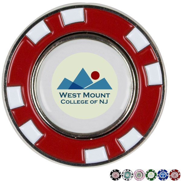 Metal Poker Chip Magnetic Ball Marker