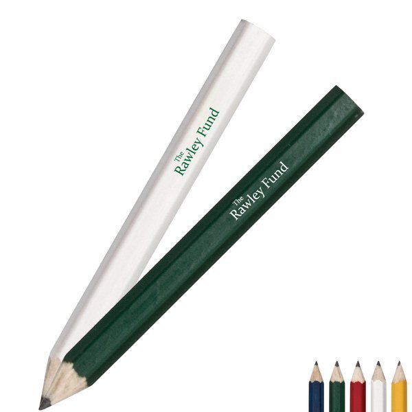 Hex Wooden Golf Pencil