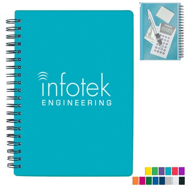 Zip Pocket Notebook, 5-1/2" x 7"