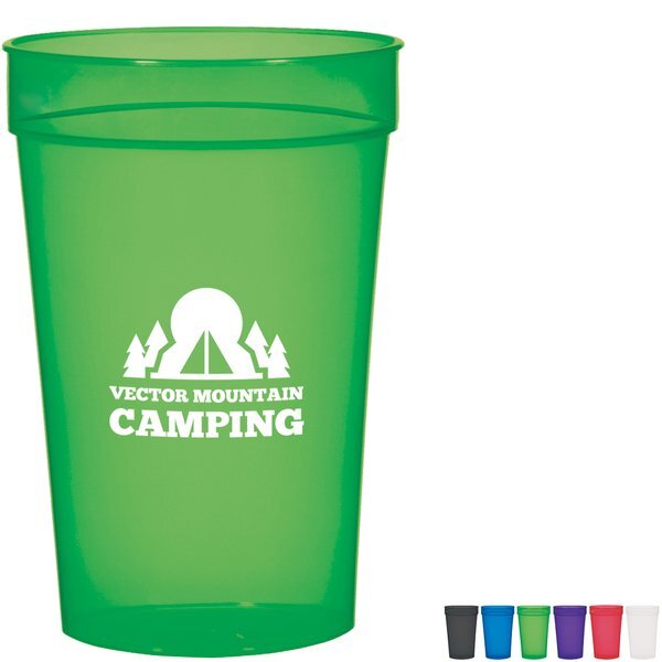 Translucent Stadium Cup, 17oz.