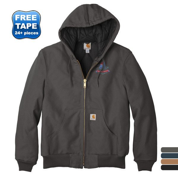 Carhartt® Quilted Flannel-Lined Duck Active Jacket