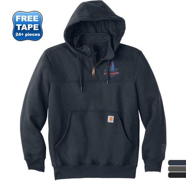 Carhartt® Rain Defender® Paxton Heavyweight Hooded Zip Mock Sweatshirt