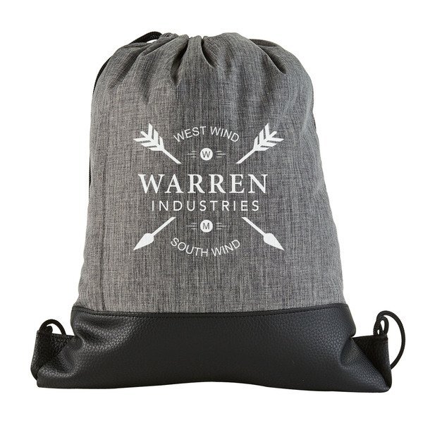 Heathered Drawstring Cinchpack