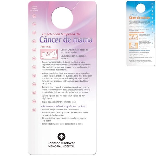 Spanish His & Hers Self-Exam Shower Card