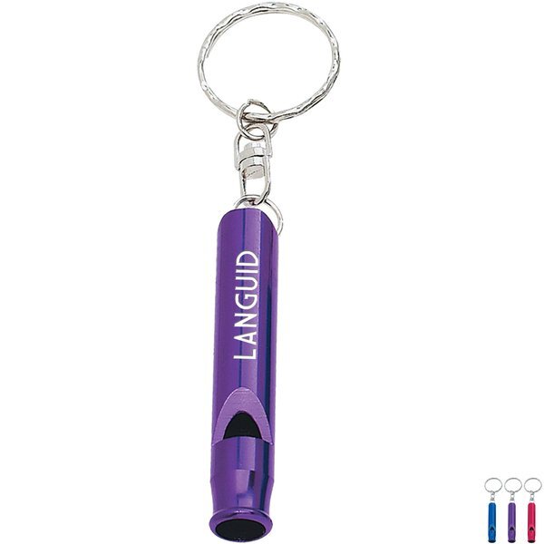 Metal Whistle Keyholder