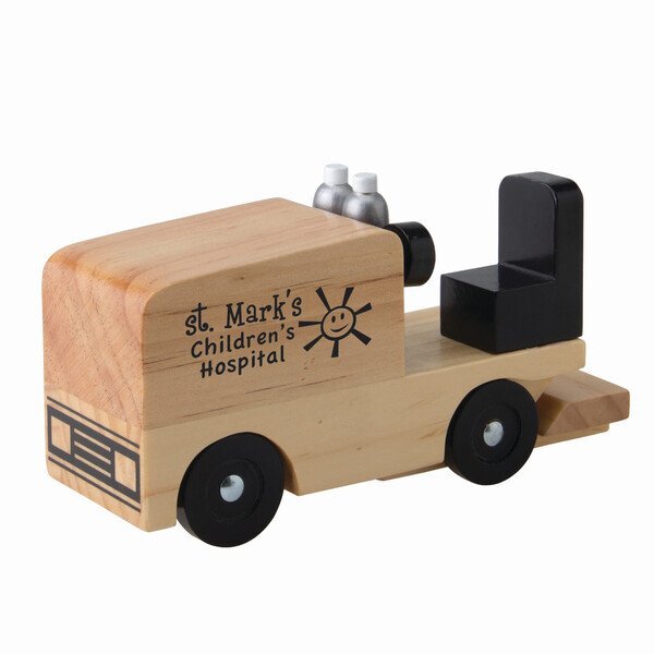 Wooden Ice Resurfacer Toy