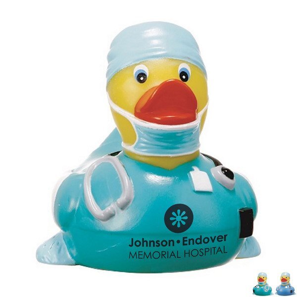 Surgical Scrubs Rubber Duck