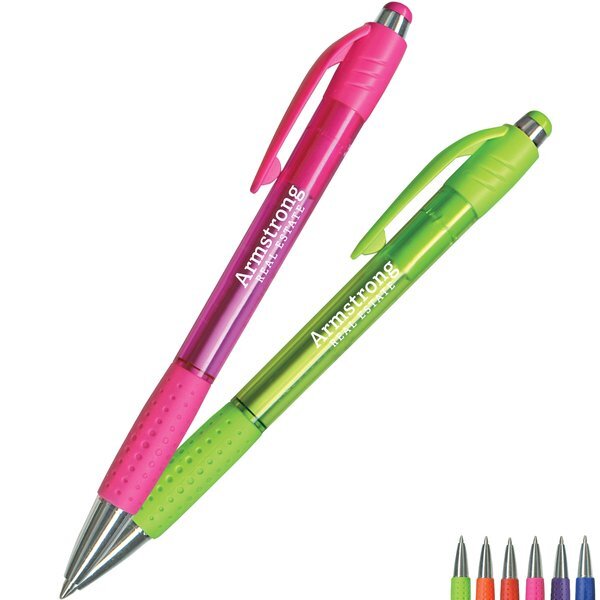 Translucent Dimple Grip Pen