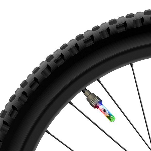 Flashing LED Bicycle Tire Valve Lights