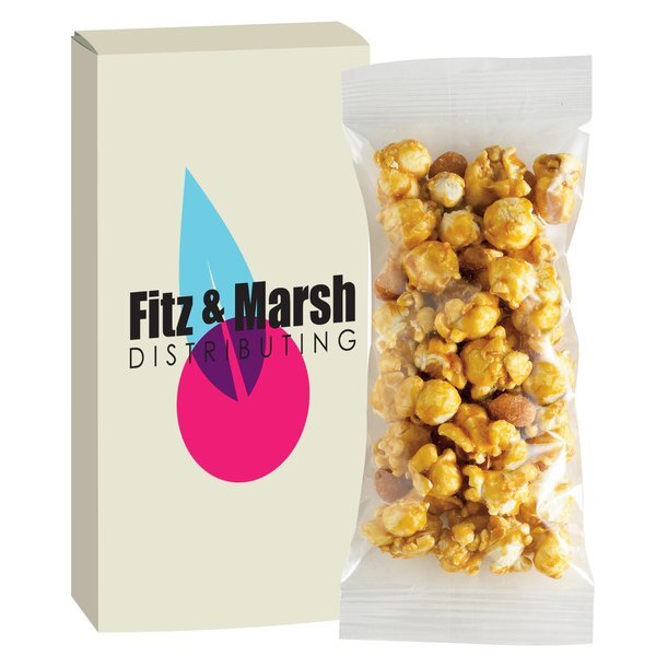 Game Day Caramel Corn & Peanuts Box