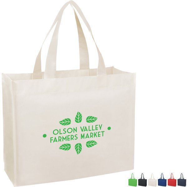 Colorful Matte Laminated Non-Woven Shopper Tote