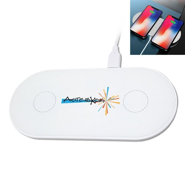 Supernova Qi Dual Wireless Charging Pad