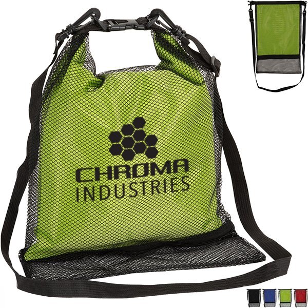Crestone Waterproof Bag w/ Mesh Outer Pocket, 3.8L