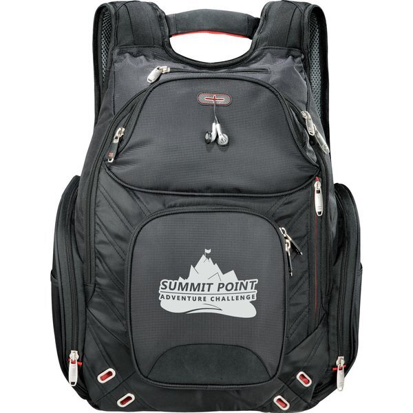 elleven™ Amped TSA 17" Nylon Computer Backpack
