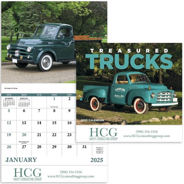 Treasured Trucks Good Value Appointment Calendar