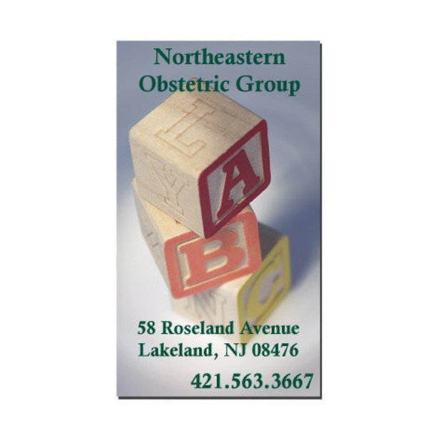 Baby Blocks Design Magnet