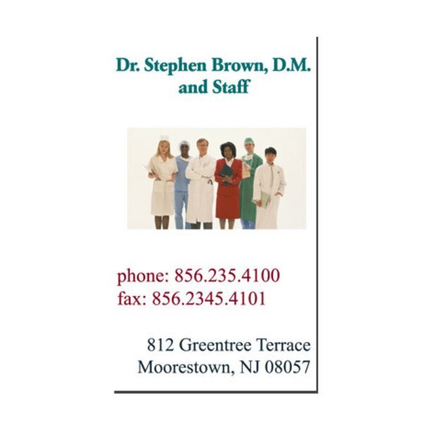 Contemporary Layout III Design Magnet