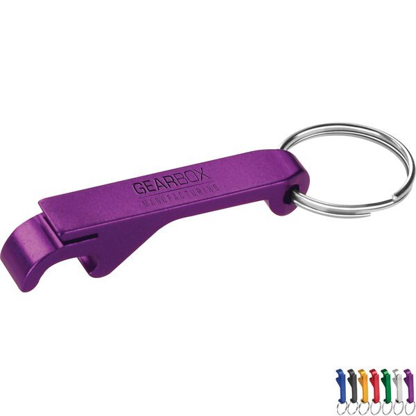 Aluminum Bottle / Can Opener Key Ring