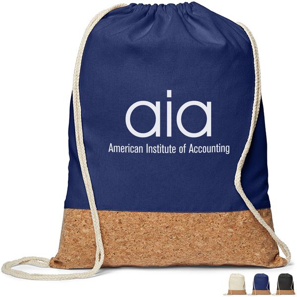 Cotton & Cork Drawstring Backpack