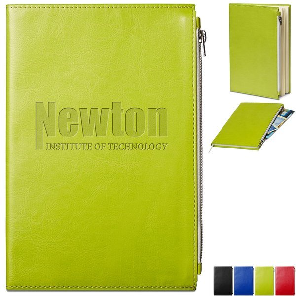 Element Softbound Journal w/ Zipper Pocket, 5-3/4" x 8-1/2"