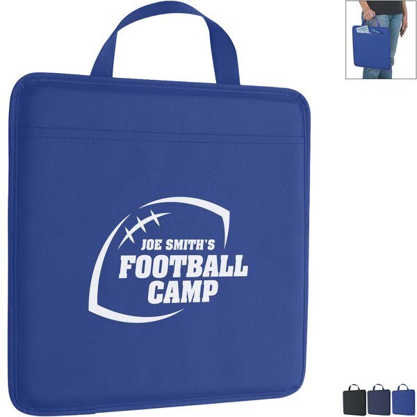Non-Woven Stadium Cushion w/ Pocket