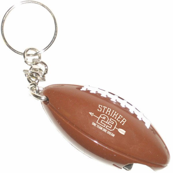 Football Bottle Opener Key Tag