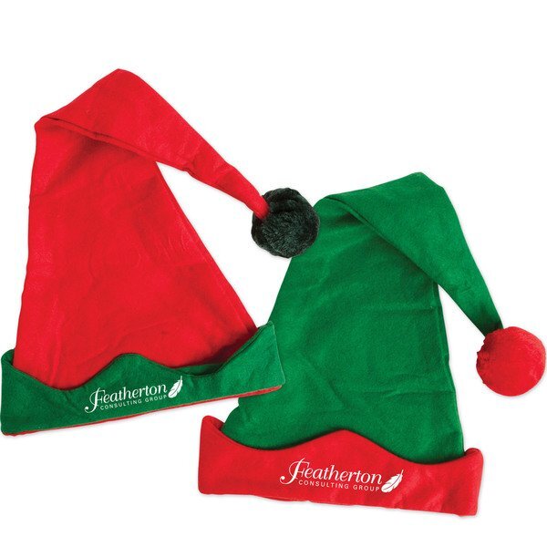 Felt Elf Hat w/ Pom Pom