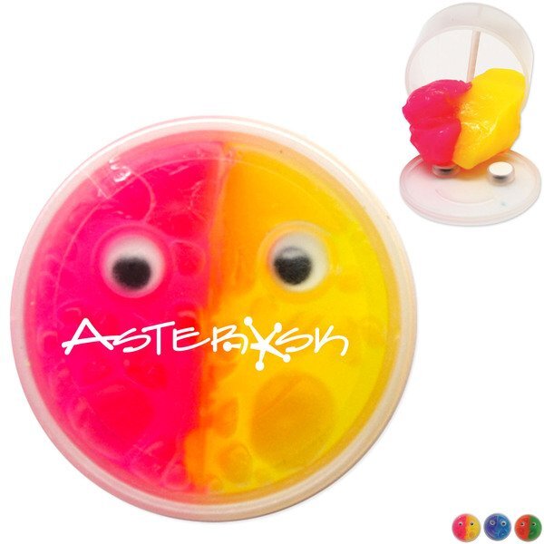 Smiley Face Slime Container