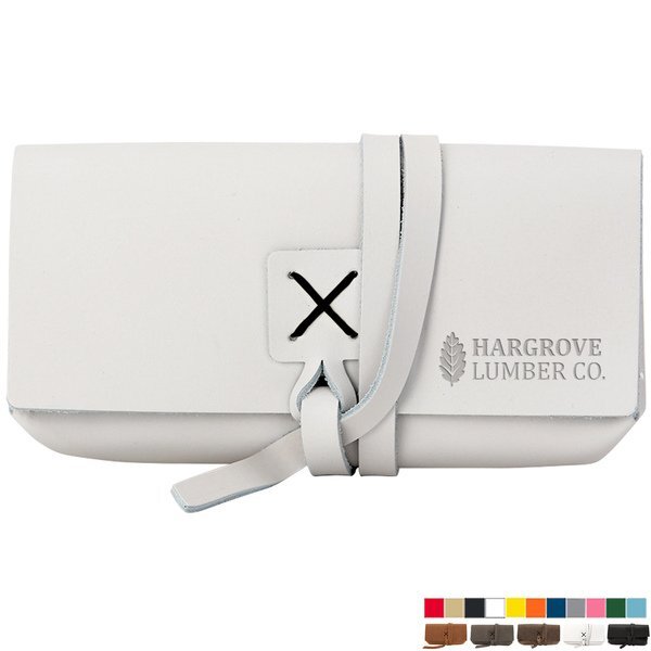 Draper Leather Wrap Sunglass Case