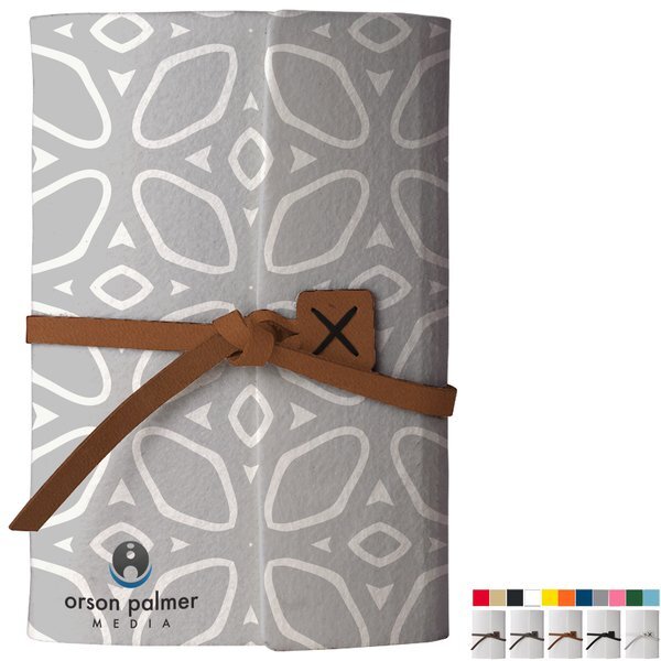 Blackburn Large Recycled Dye-Sublimated Felt Journal, 6-1/2" x 8-3/4"