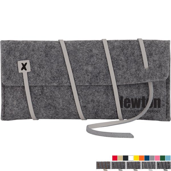 Aspen Recycled Felt Amenities Pouch