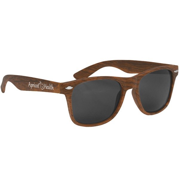 Malibu Style Woodtone Sunglasses