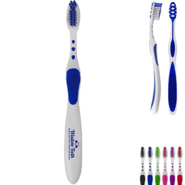 Rubber Grip Toothbrush